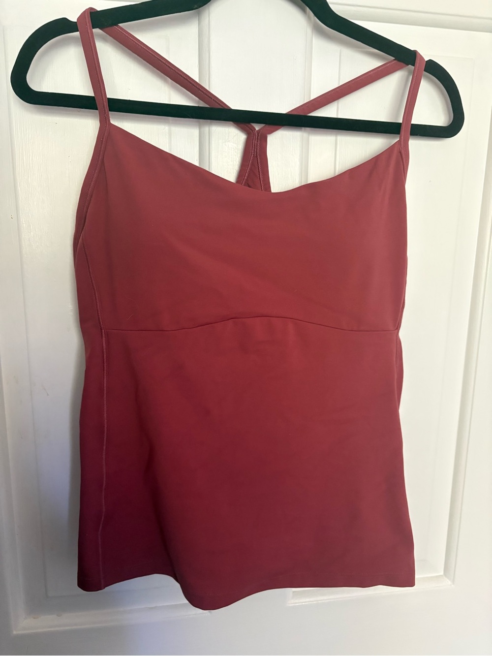 Athleta Rosewood Strappy Tank with Racerback